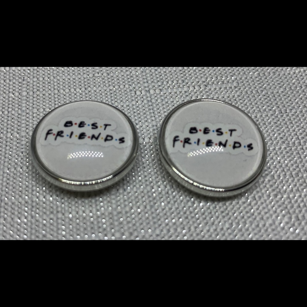 Best Friends Snap Button Charm Set - Oh Snap!